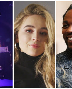 Collage photo of Kendrick Lamar, Sabrina Carpenter, who are set to perform at Lollapalooza 2023